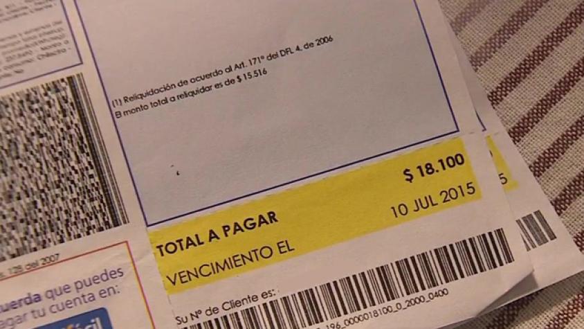 Cuentas de la luz subirían en un 10,5% en promedio