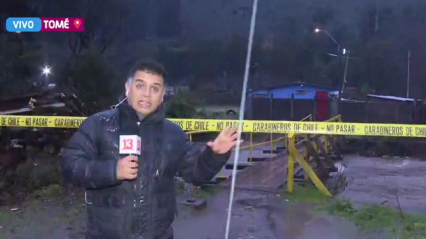 Riesgo por desbordes de ríos y esteros en el sur tras intensas lluvias