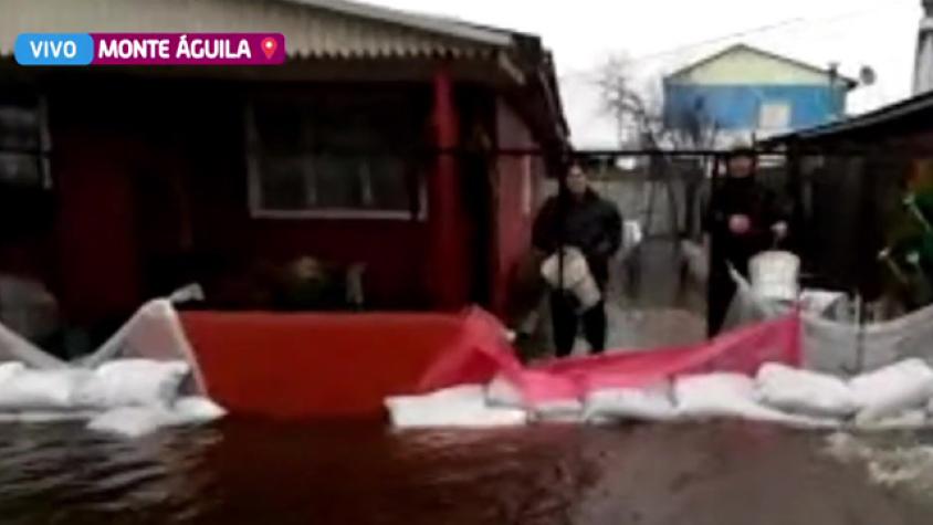 Se inundó su casa y nos transmitió en vivo la situación