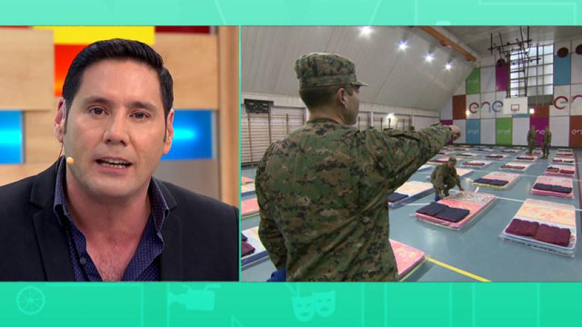 Pancho Saavedra y Ministro Moreno lanzan campaña “Abriguemos Chile”