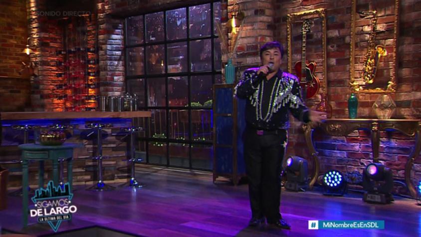 Patricio descubrió su talento en Karaokes