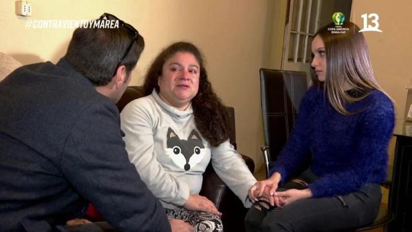 La mamá de Valentina pidió perdón y se reencontró con sus hijas