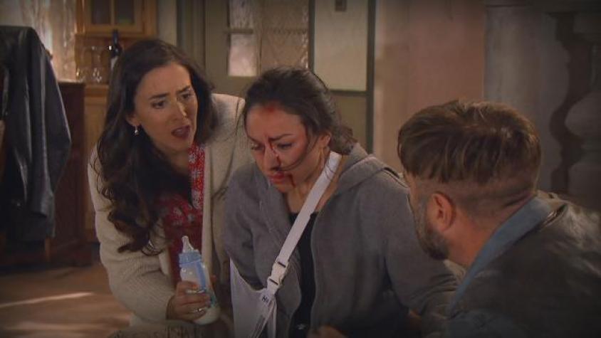 María sorprendió a sus padres tras episodio de violencia