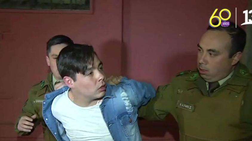 Carabinero intentó robarle a un gráfico y disparó al aire