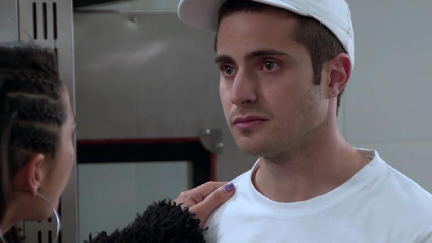 Diego no aguantó la presión	