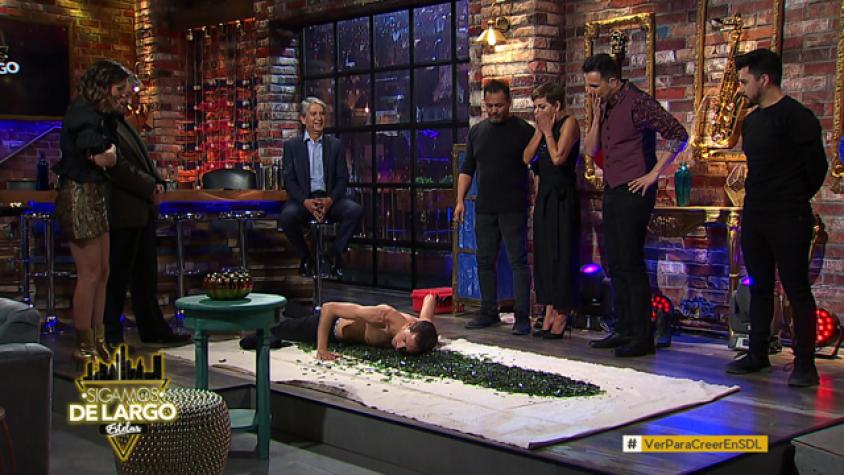 Jean Paul sorprendió a Fran con peligrosa prueba 