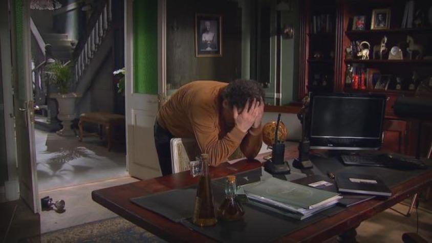 Juan en crisis tras rechazo de su amada