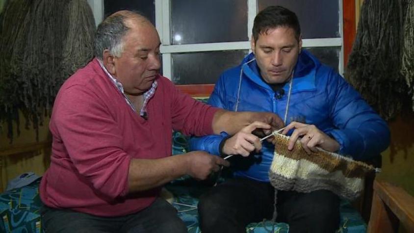 Pancho alucinó con la historia de este artesano en lana de oveja