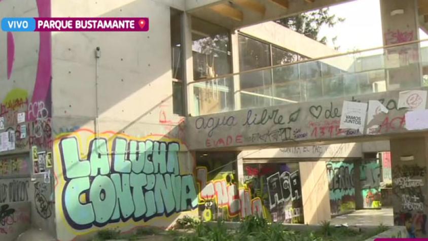 Serios daños en Café Literario de Providencia