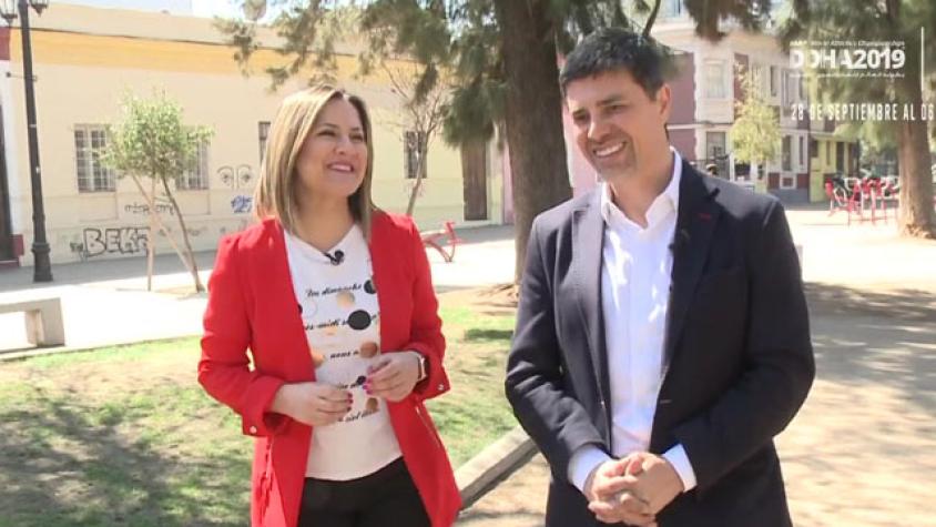 El diputado Marcelo Díaz se confesó con Michelle Adam