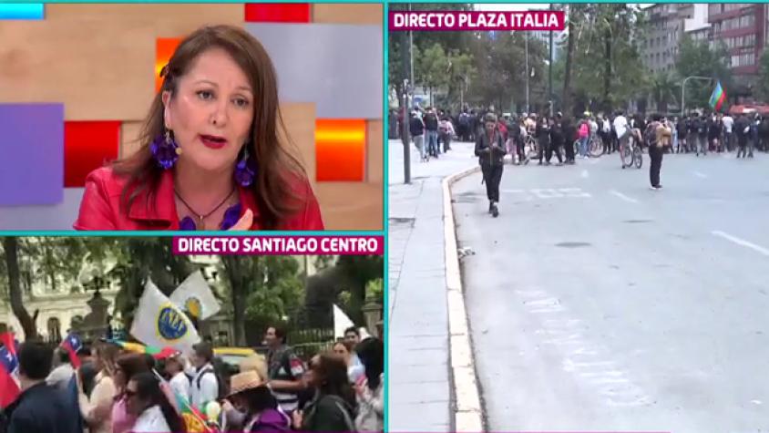 El efecto de la crisis en las comunas de Santiago