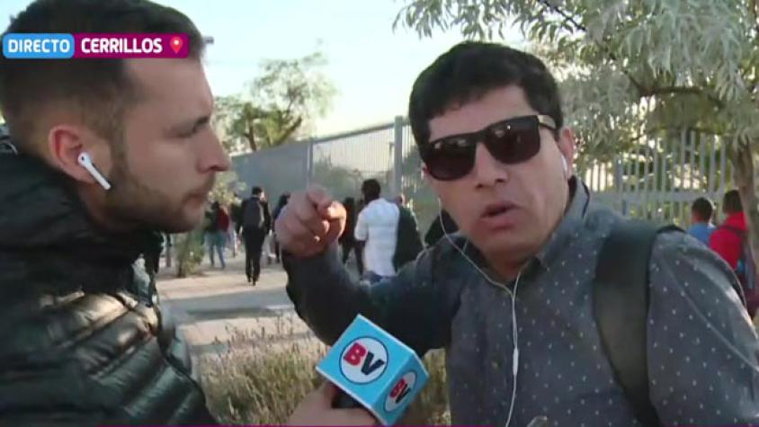 Francisco: “Vale la pena caminar, me saco el sombrero por los cabros”