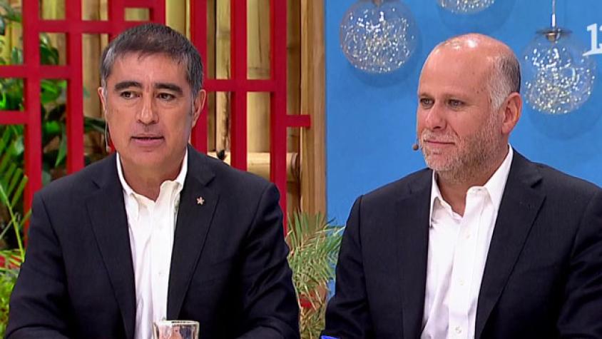 Elizalde y Desbordes comentaron la crisis social y las protestas en La Dehesa 