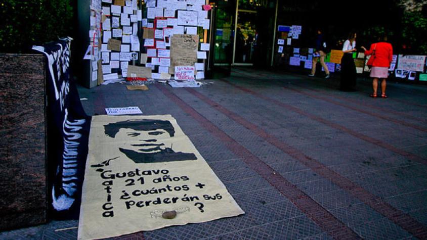 Gustavo Gatica perdió la visión completa por impacto de perdigones