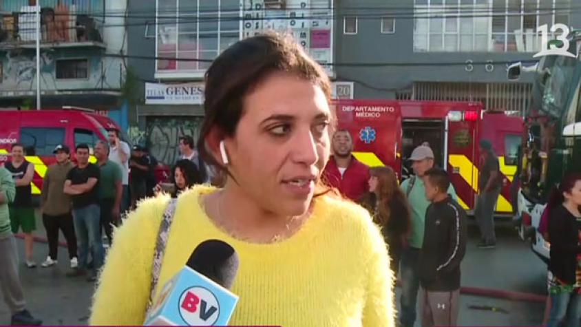 Comerciantes de Independencia afectados por incendio