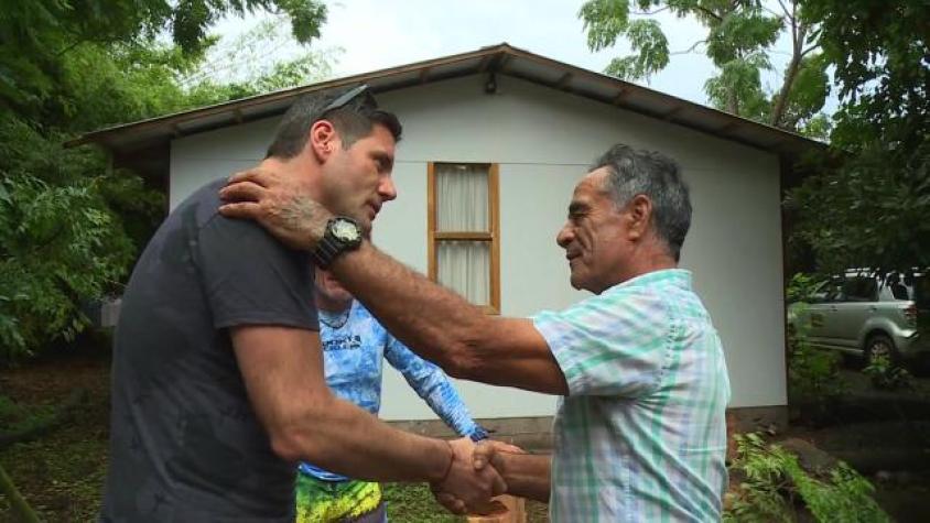 Pancho tuvo el privilegio de conocer a un artista muy especial de Rapa Nui