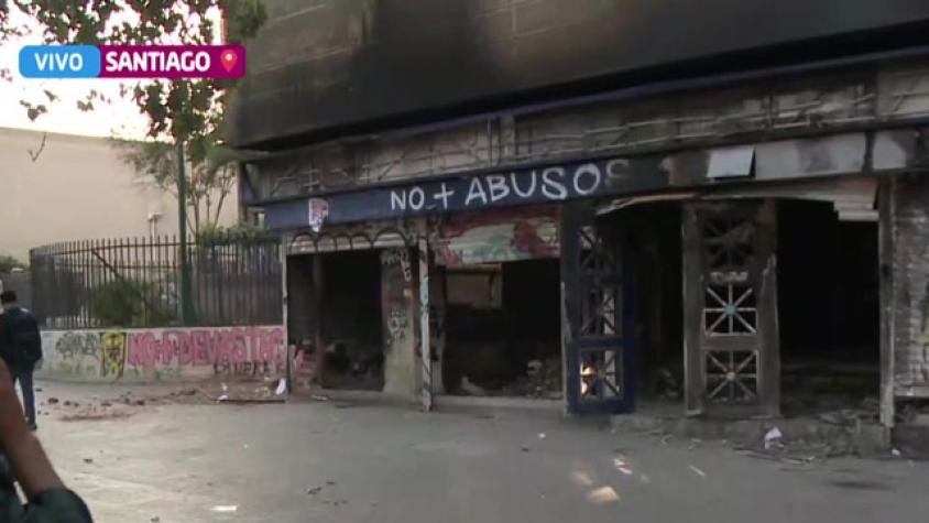 El día después de la “zona cero” tras nueva manifestación con hechos de violencia