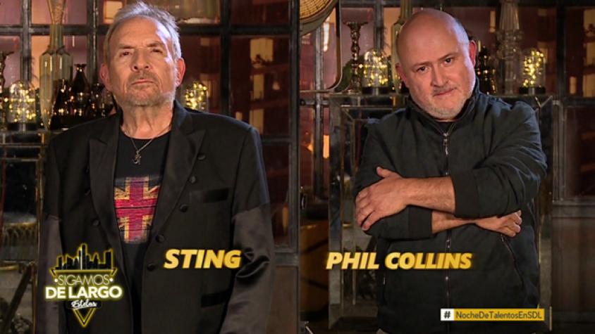 Phil Collins y Sting se la jugaron en SDL