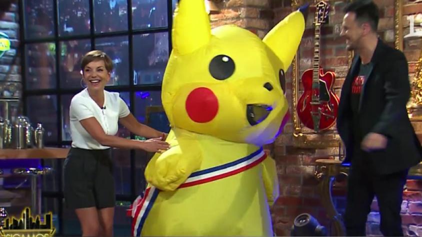 La “Pikachu” de las protestas llegó a SDL