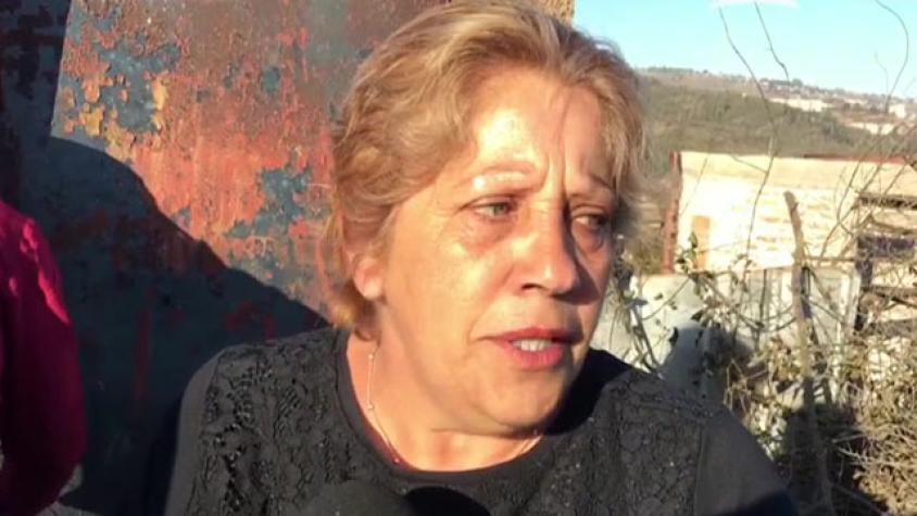 Marcela González fue una de las vecinas afectadas por el incendio