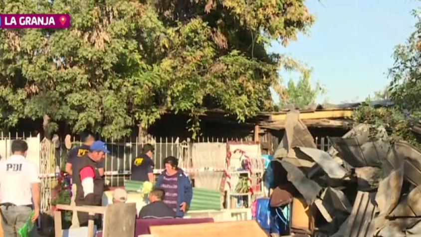 Incendio en La Granja dejó cinco fallecidos