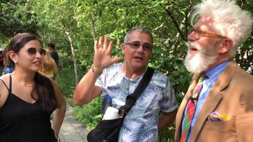 Revive el impresionante paseo de Federico y Marcelo por el High Line