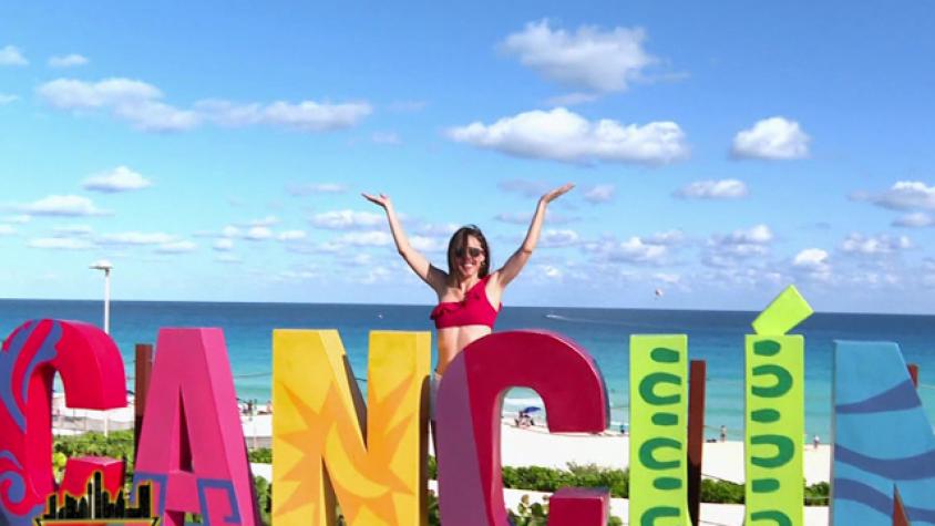 ¡Maly se tomó Cancún!