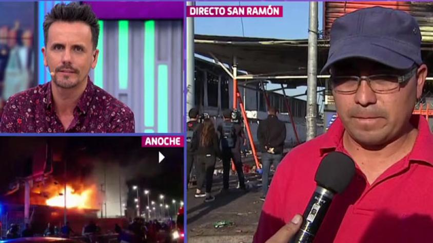 Un fallecido se encontró dentro de supermercado incendiado