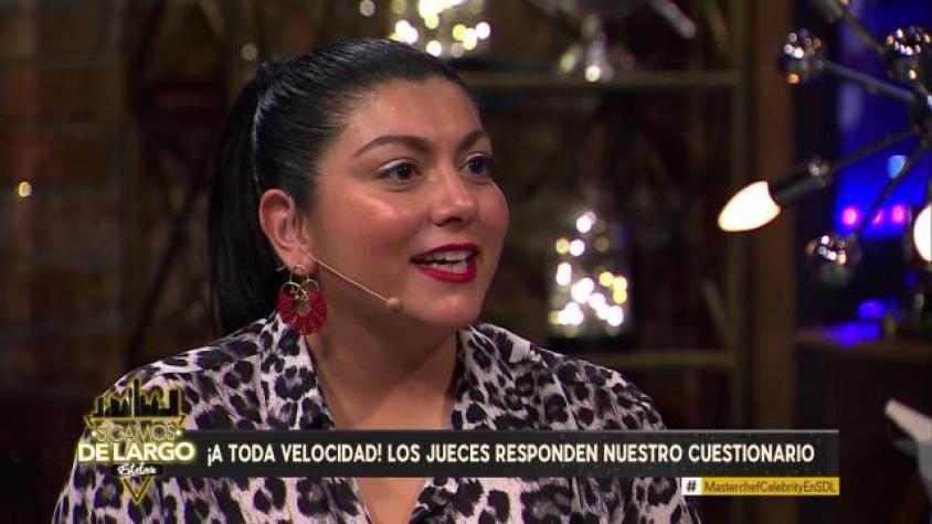 Fernanda: "Mi marido me permite ser yo en la cocina" 