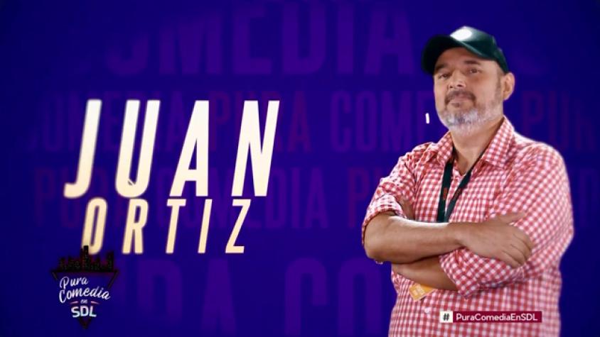 Juan Ortiz nos hizo reír con la cotidianidad