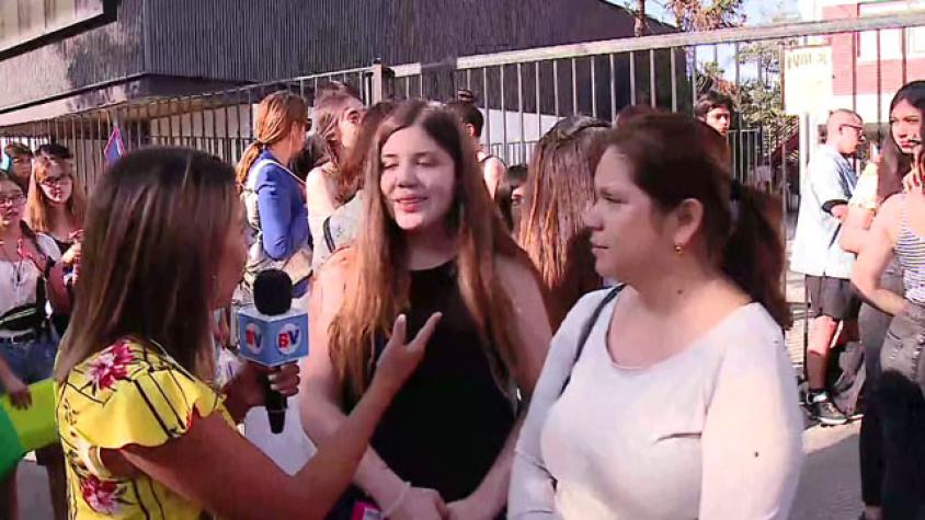 Nueva jornada de PSU comenzó con fuertes medidas de seguridad