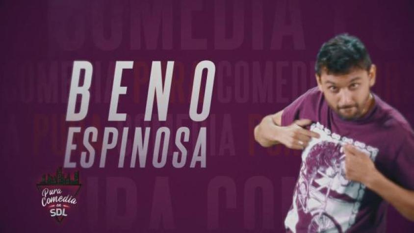 Beno Espinosa se la jugó con tremendo show