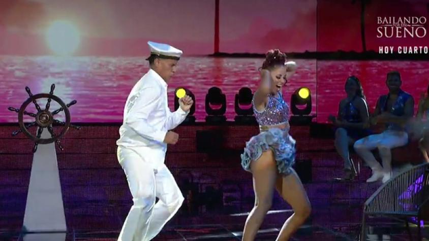 Así fue el debut de Felipe Vidal en “Bailando por un sueño”