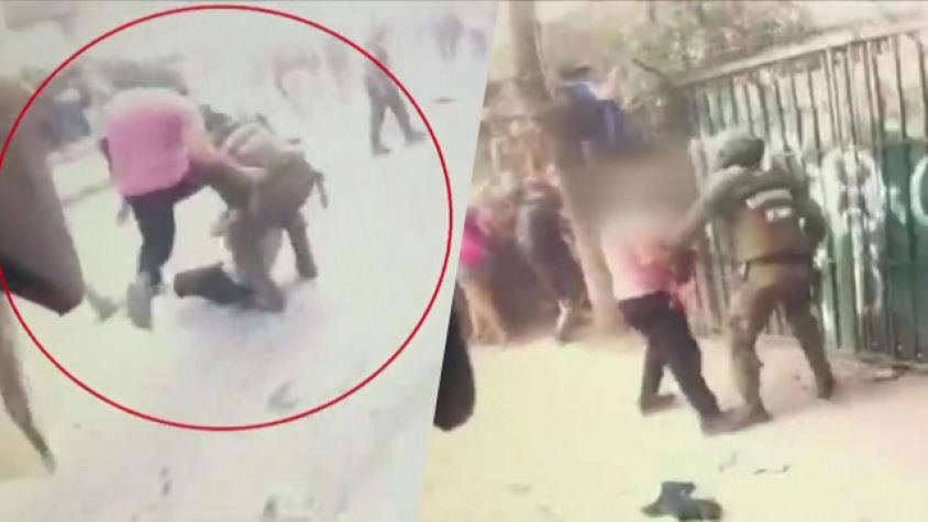 Impacto por video de Carabinero que agredió a adulto mayor