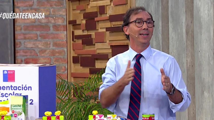 Ministro de Educación explica cómo operará el sistema de clases online