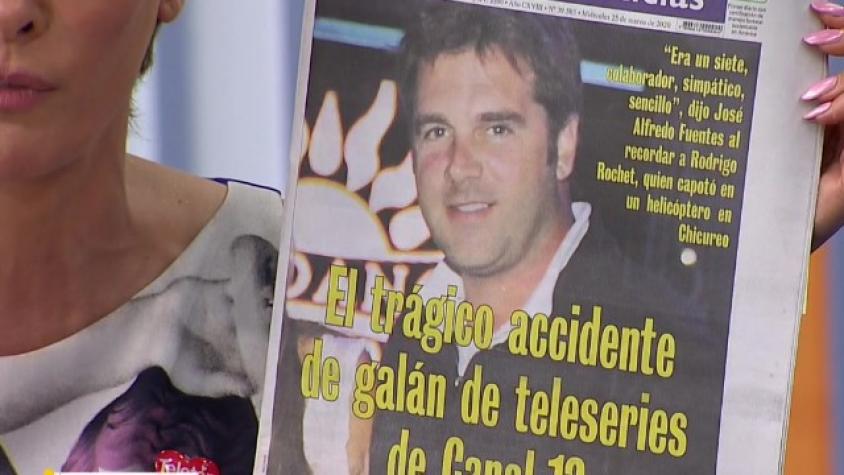 Falleció Rodrigo Rochet, exactor de Canal 13