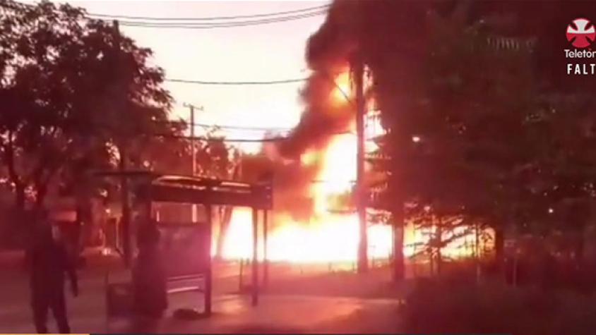 Incidentes durante conmemoración del día Joven Combatiente en toque de queda