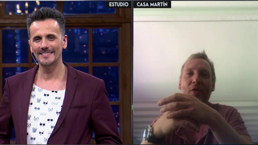 Martín Cárcamo: "Cuando chico era muy hiperactivo"