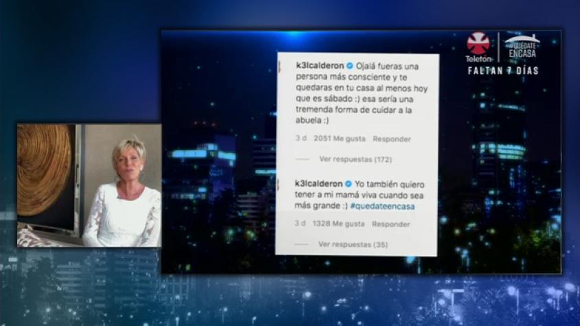 Raquel Argandoña: “La Kel me funó por Instagram”