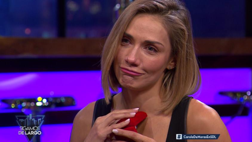 “Carola” se emocionó al recordar a su padre