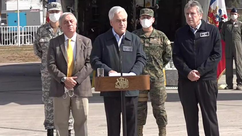 Piñera por quienes no respetan cuarentena: “los estamos identificando y los vamos a sancionar con todo el rigor de la ley”