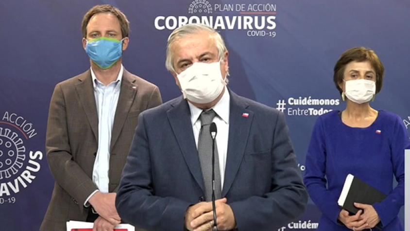 Mañalich anunció nuevos lineamientos para detectar casos sospechosos de Covid-19