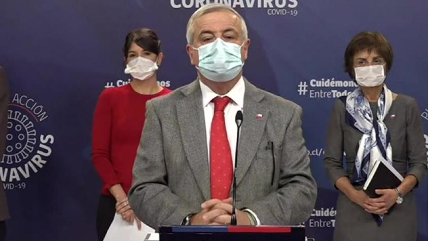 Mañalich: “desde hoy reportamos 3 tipos de casos”