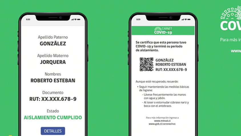 Ministro de Salud anunció entrega del carnet covid-19