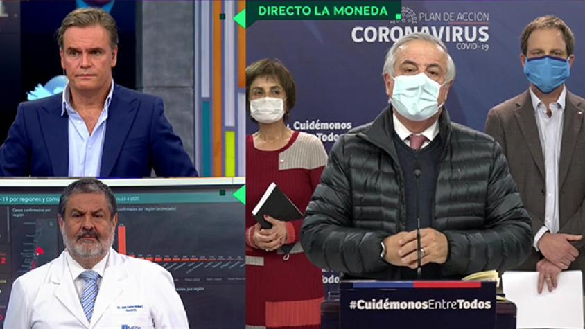 Jaime Mañalich indicó que son 180 los niños con covid-19 en Chile