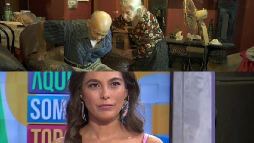 Caso de abuelitos que sólo comían pan y té conmovió en “Aquí somos todos”