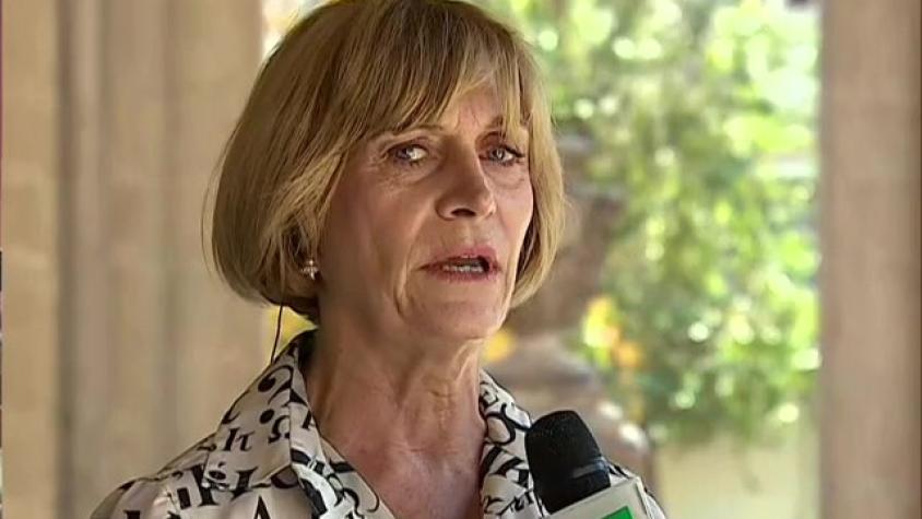 Evelyn Matthei celebra el fin de la cuarentena en Providencia