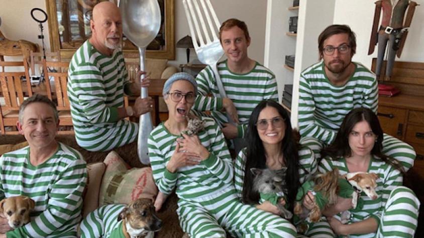 Bruce Willis pasa la cuarentena con su ex Demi Moore en vez de su actual esposa