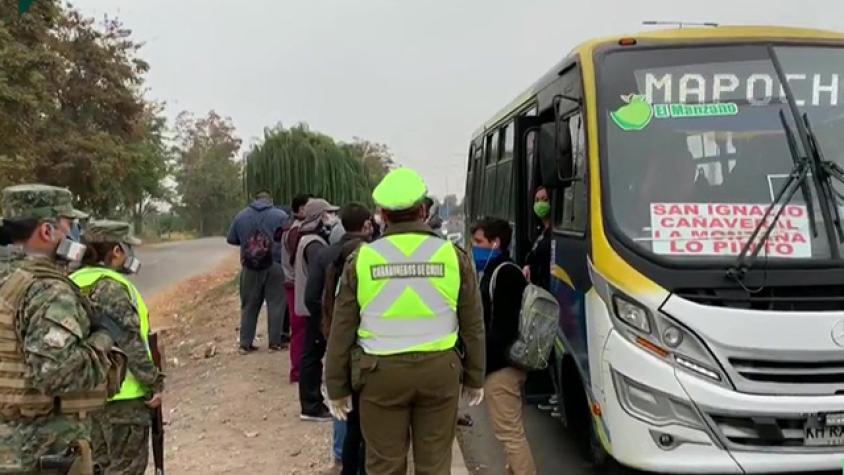 Hoy comienza la fiscalización para quienes no respeten el cordón sanitario