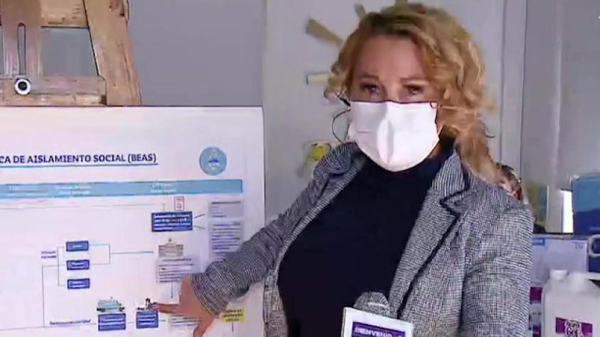 Cathy Barriga relata operativo para enfrentar casos con coronavirus en Maipú
